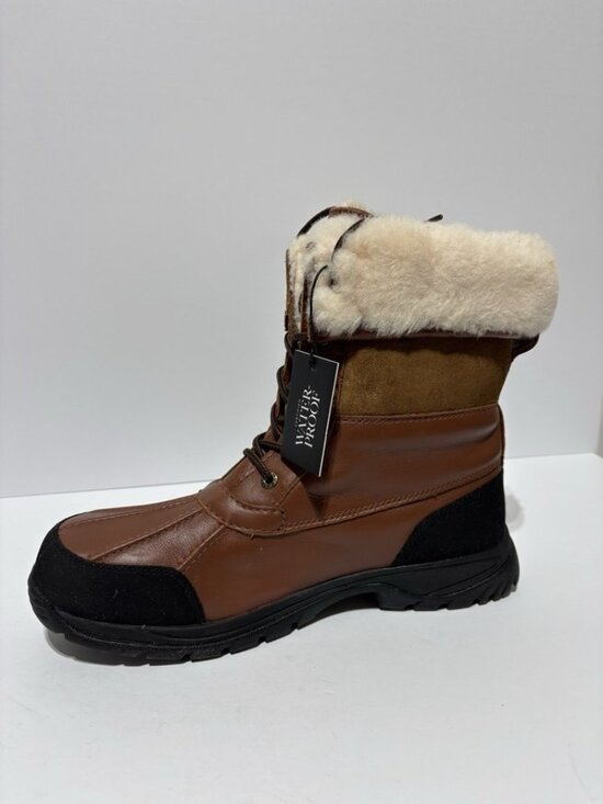 UGG Men’s Butte Brown Waterproof Winter Boots, Size 11 M main image 7